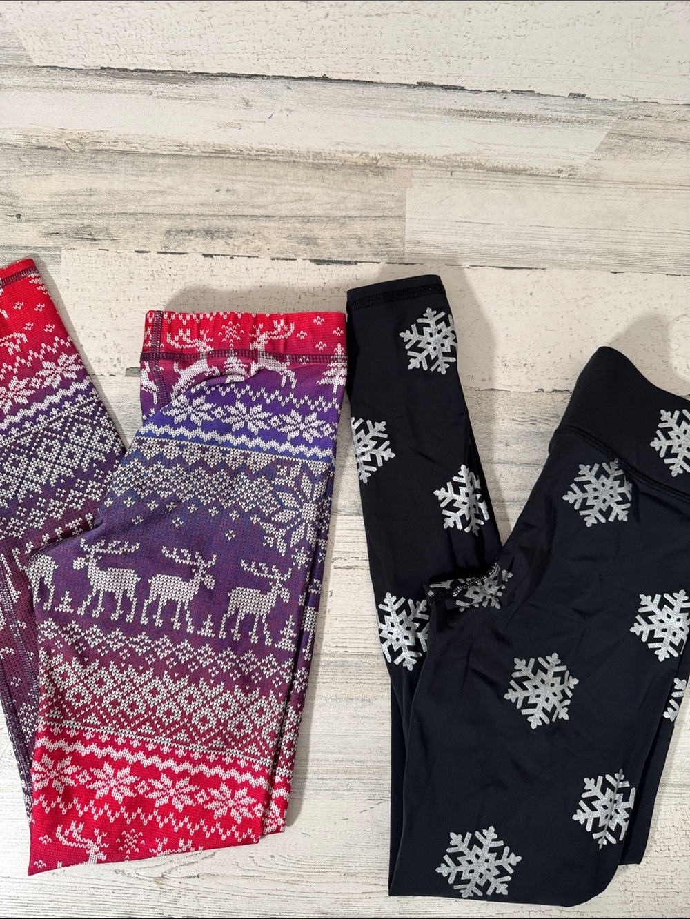 Terez Holiday Print Legging Bundle XS